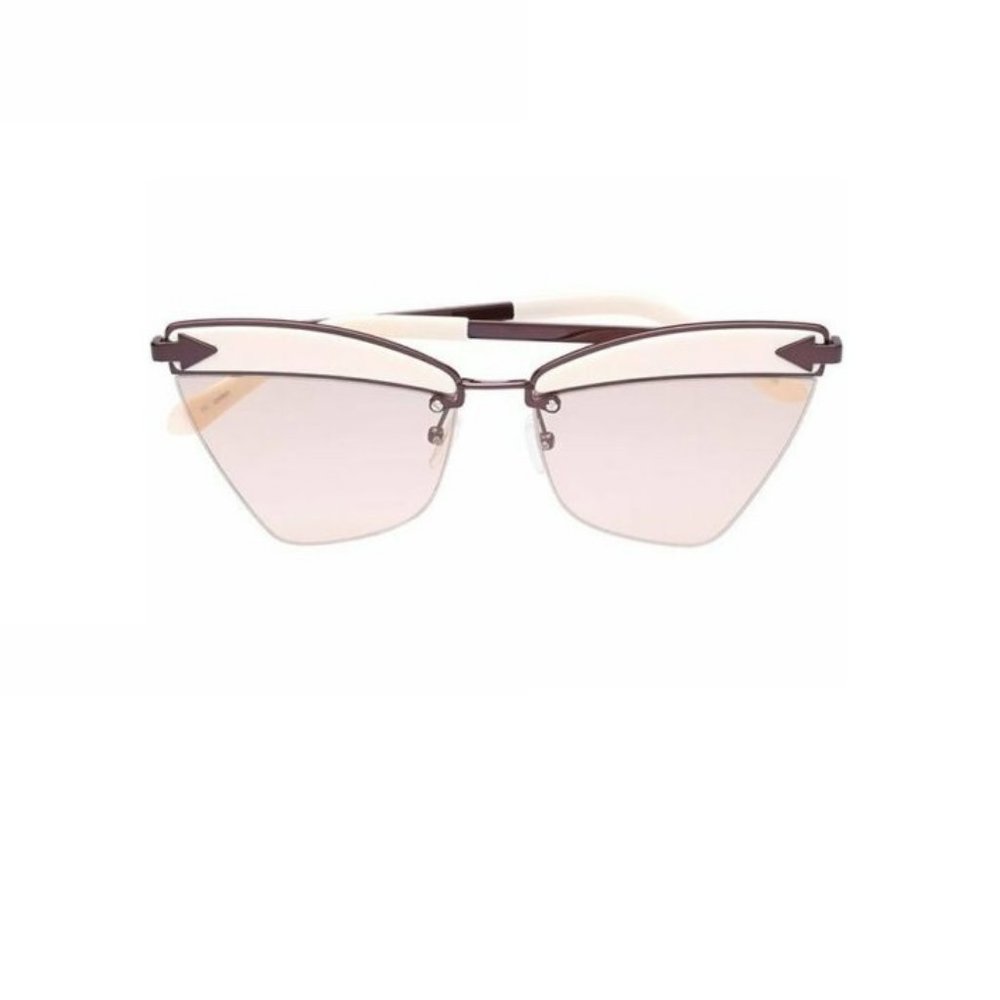 KAREN WALKER - SADIE Women Sunglasses, one size, ECRU